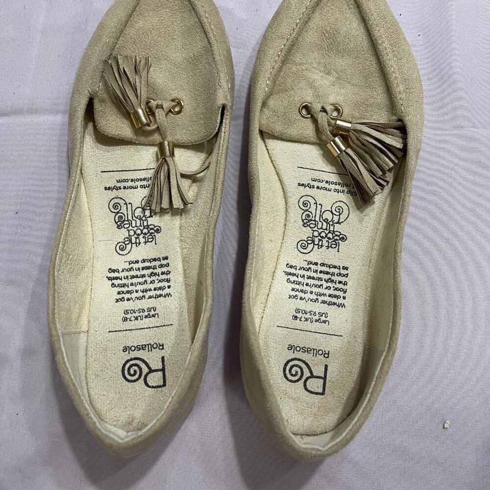 Rollasole Flats with tassel